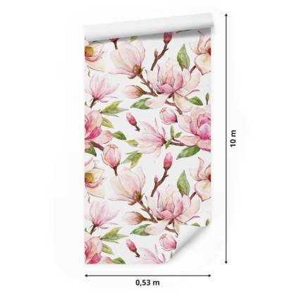 Tapeta Wiosenne Kwiaty Magnolii
