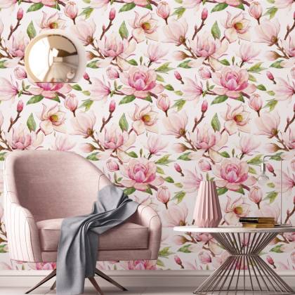 Tapeta Wiosenne Kwiaty Magnolii