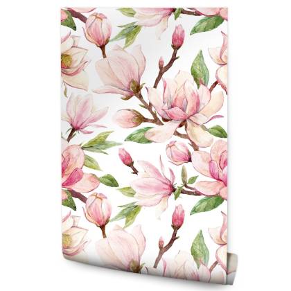 Tapeta Wiosenne Kwiaty Magnolii