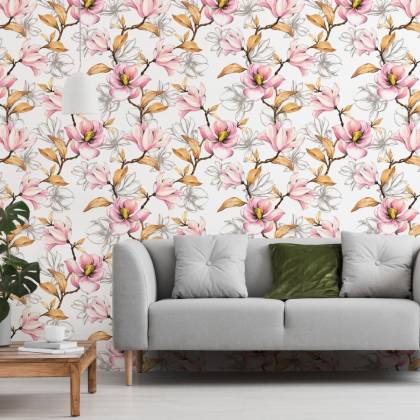 Tapeta Jesienne Magnolie
