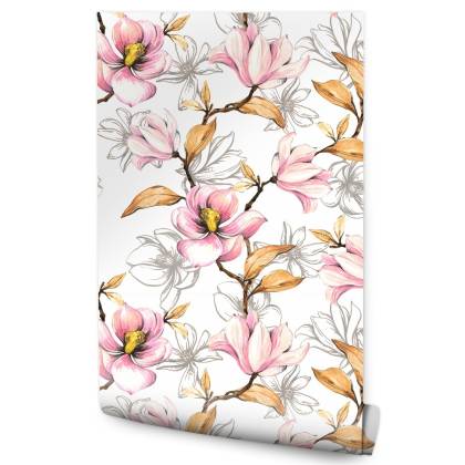 Tapeta Jesienne Magnolie