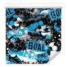 Tapeta Kolorowa Piłkarska Abstrakcja