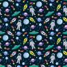 Tapeta Dla Dzieci - Planety, Astronauci, Rakiety I Ufo