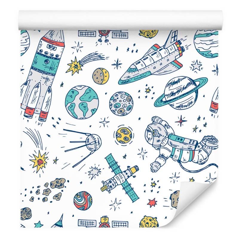 Tapeta Kosmos W Stylu Skandynawskim