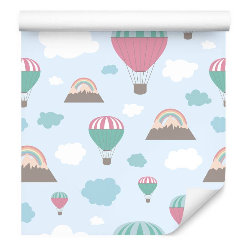 Tapeta Balony Nad Górami