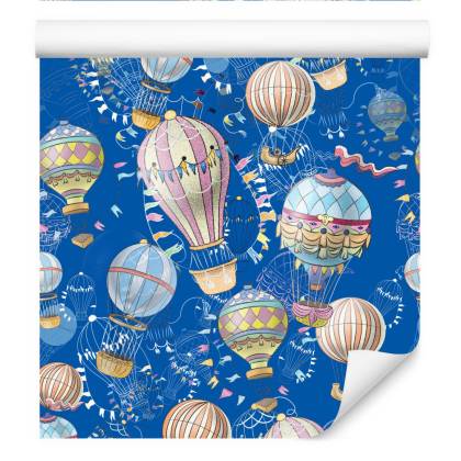 Tapeta Balony Z Niebieskim Tłem