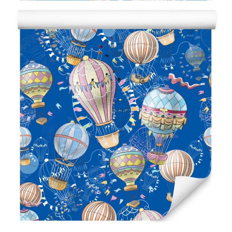 Tapeta Balony Z Niebieskim Tłem