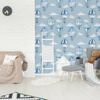 Tapeta Balony I Chmury