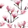 Tapeta Różowe Kwiaty Magnolii