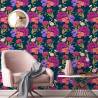 Tapeta Bukiet Kwiatów W Stylu Retro