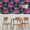 Tapeta Bukiet Kwiatów W Stylu Retro