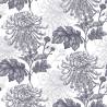 Tapeta Czarno-Białe Chryzantemy