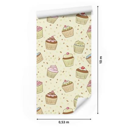 Tapeta Słodkie Babeczki