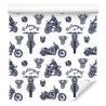 Tapeta Motocykle Retro Z Napisami