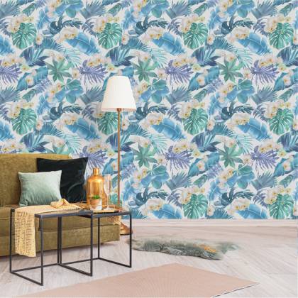 Tapeta Liście I Kwiaty Magnolii
