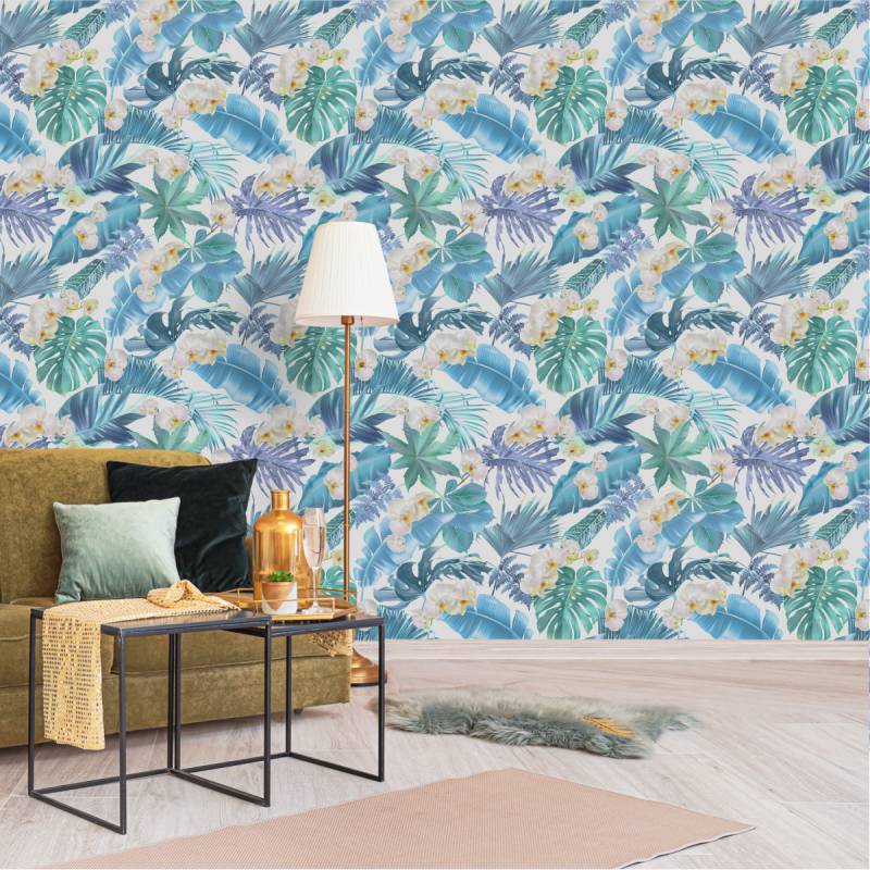 Tapeta Liście I Kwiaty Magnolii
