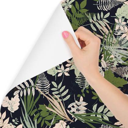 Tapeta Stylowe Kolorowe Liście
