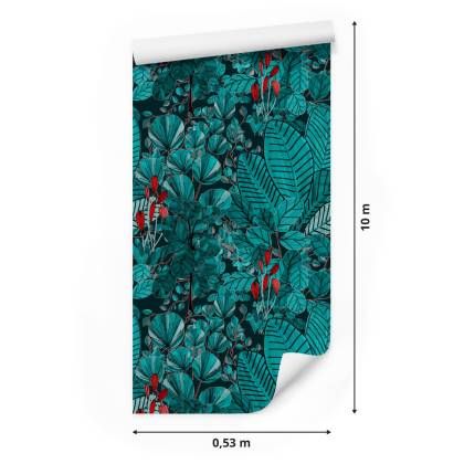 Tapeta Liście Monstery