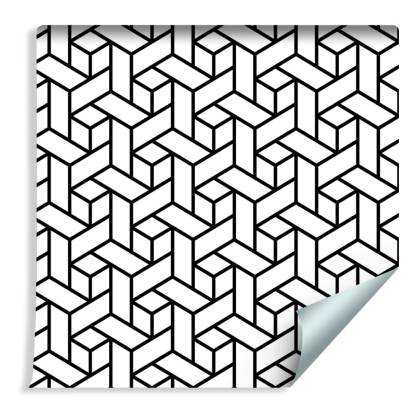 Tapeta Wzór Geometryczny - Optyczna