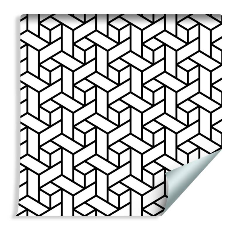Tapeta Wzór Geometryczny - Optyczna