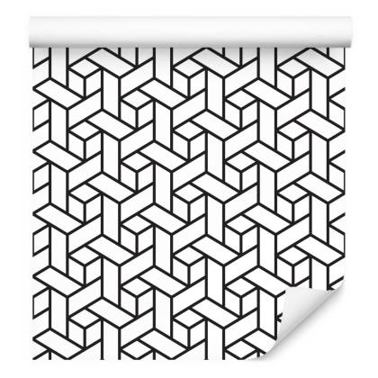 Tapeta Wzór Geometryczny - Optyczna