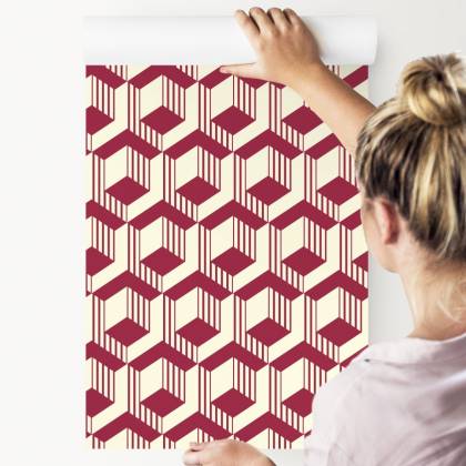 Tapeta Orientalny Wzór Geometryczny
