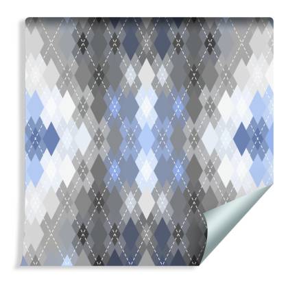 Tapeta Geometryczna - Wzór Argyle
