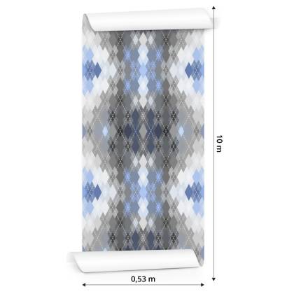 Tapeta Geometryczna - Wzór Argyle
