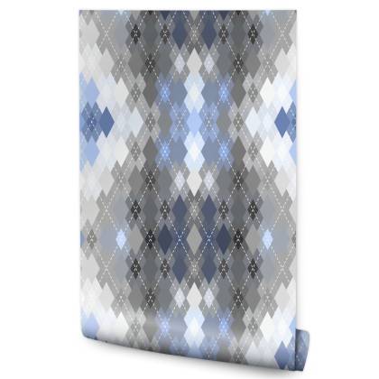 Tapeta Geometryczna - Wzór Argyle