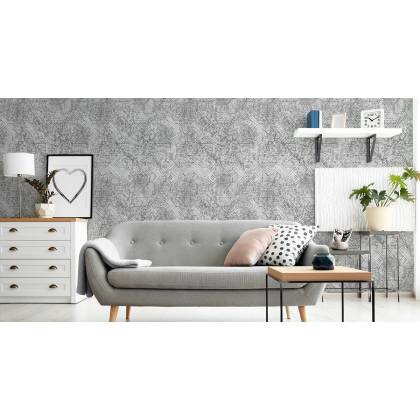 Tapeta Geometryczna W Stylu Vintage