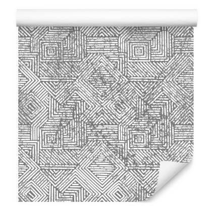 Tapeta Geometryczna W Stylu Vintage