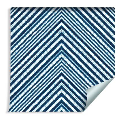 Tapeta Geometryczna - Retro Zygzaki