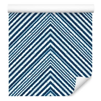Tapeta Geometryczna - Retro Zygzaki
