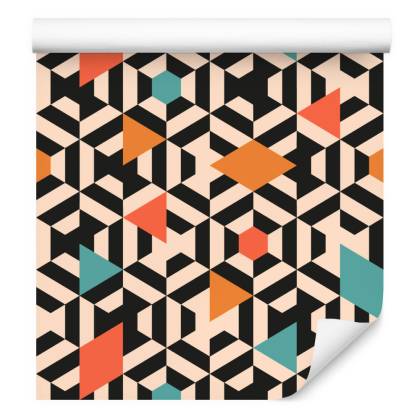 Tapeta Kolorowe Geometryczne Wzory