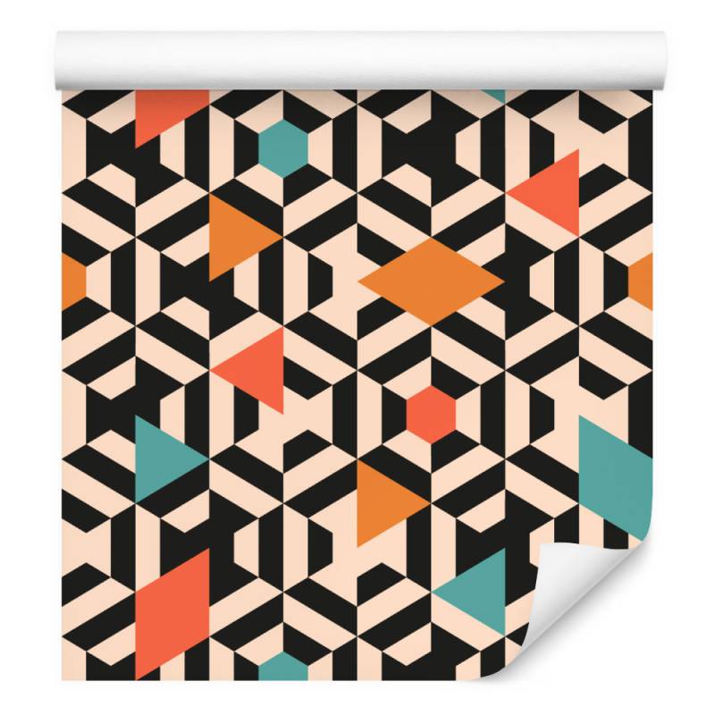 Tapeta Kolorowe Geometryczne Wzory