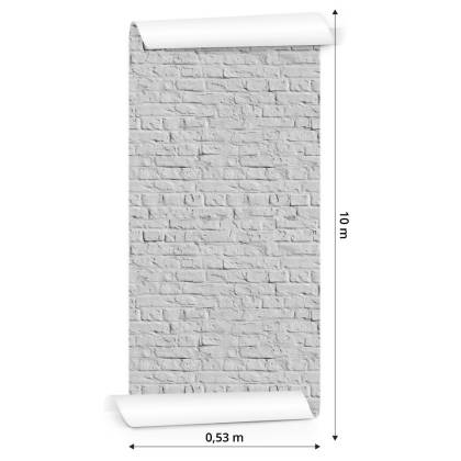 Tapeta Cegła Kamień Mur 3D