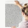 Tapeta Cegła Kamień Mur 3D