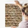 Tapeta Kamienny Mur - Efekt 3D