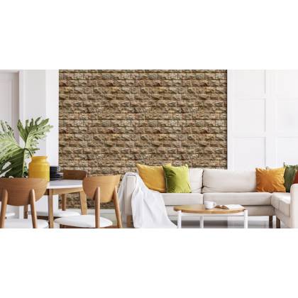 Tapeta Kamienny Mur - Efekt 3D
