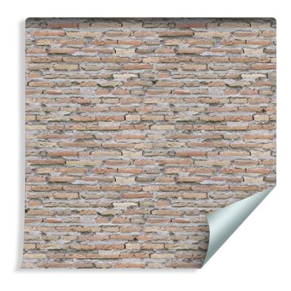 Tapeta Stare Cegiełki Cegły Mur Efekt 3D
