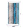 Tapeta Błękitne Drewniane Deski