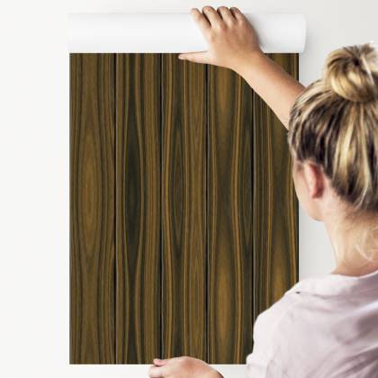 Tapeta Pionowe Deski Drewniane