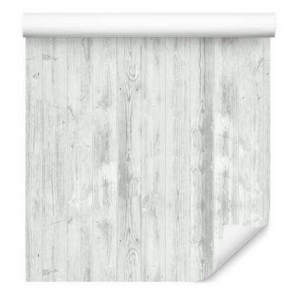 Tapeta Modne Jasne Pionowe Deski Drewniane
