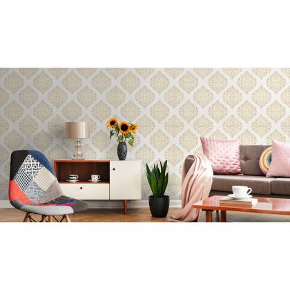 Tapeta Retro - Ornamenty W Stylu Wschodnim