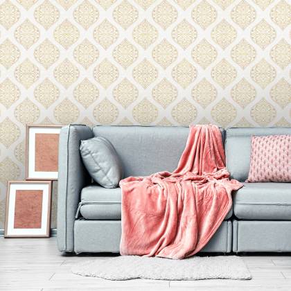 Tapeta Retro - Ornamenty W Stylu Wschodnim