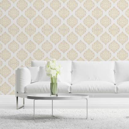Tapeta Retro - Ornamenty W Stylu Wschodnim