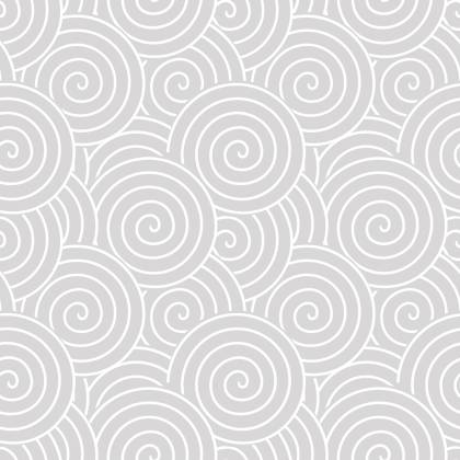 Tapeta Retro - Wirujące Szaro - Białe Spirale