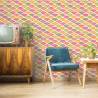 Tapeta Kolorowe Wzory Retro