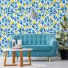 Tapeta Modne Kwiaty W Stylu Retro