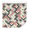 Tapeta Geometryczne Wzory W Stylu Retro